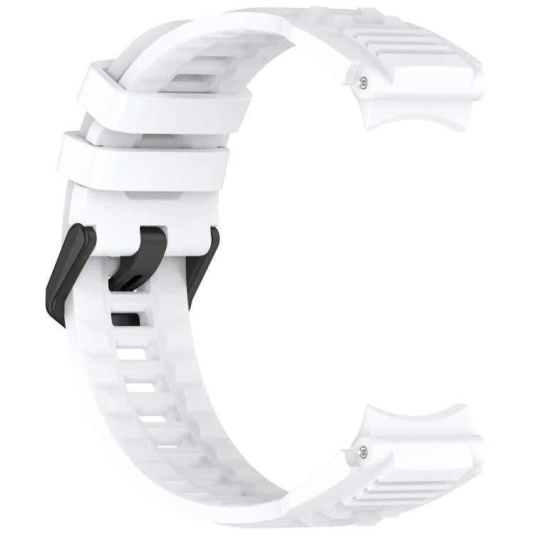For Amazfit T-Rex 3 Pro 48mm xDfind Solid Color Black Buckle Silicone Watch Band