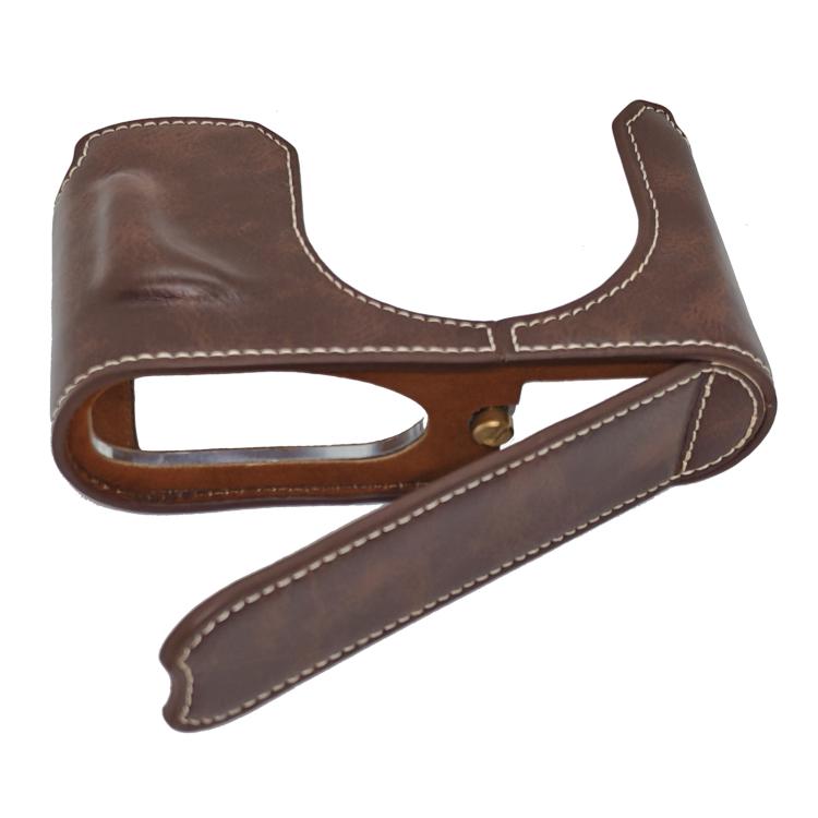 For Leica Q3 Vegan Leather Camera Half Case Base