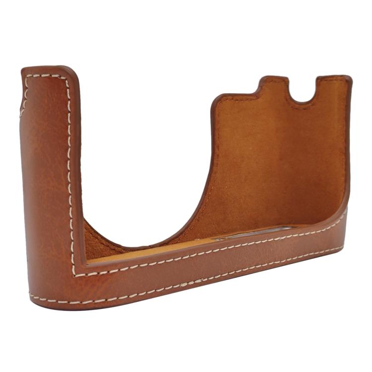 For Leica X Vario / TYP107 Vegan Leather Camera Half-Case Base