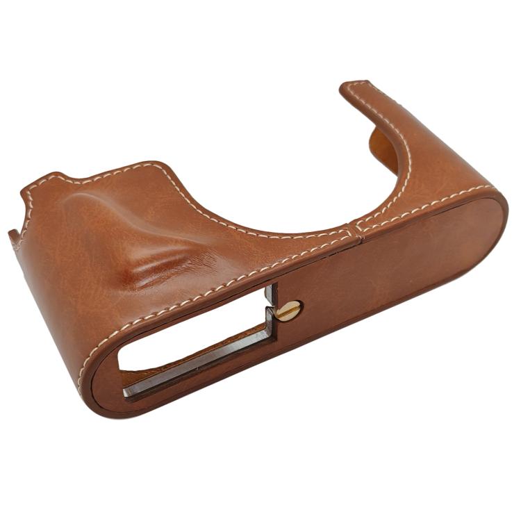 For Leica X Vario / TYP107 Vegan Leather Camera Half-Case Base