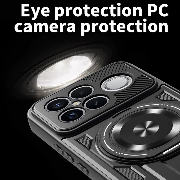 For Redmi K90 Pro Max / Poco F8 Ultra Armor Rotating Holder MagSafe Phone Case