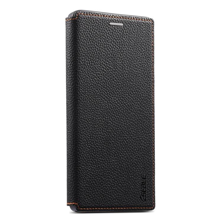 For Google Pixel 10 Pro / 9 Pro ESEBLE Ultra-thin Card Slot Magnetic Vegan Leather Phone Case