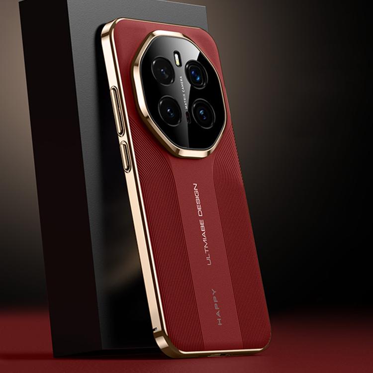 For Honor Magic7 Pro Imitation Ultimate Design PC Hybrid Vegan Leather Phone Case