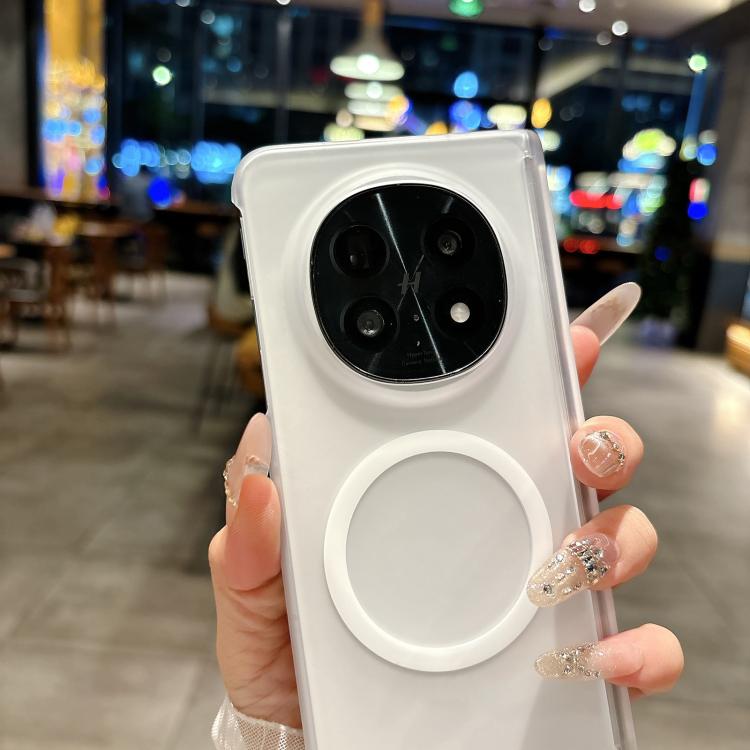 For OPPO Find N3 Ice Mist Series Dual Axis Magnetic Phone Case