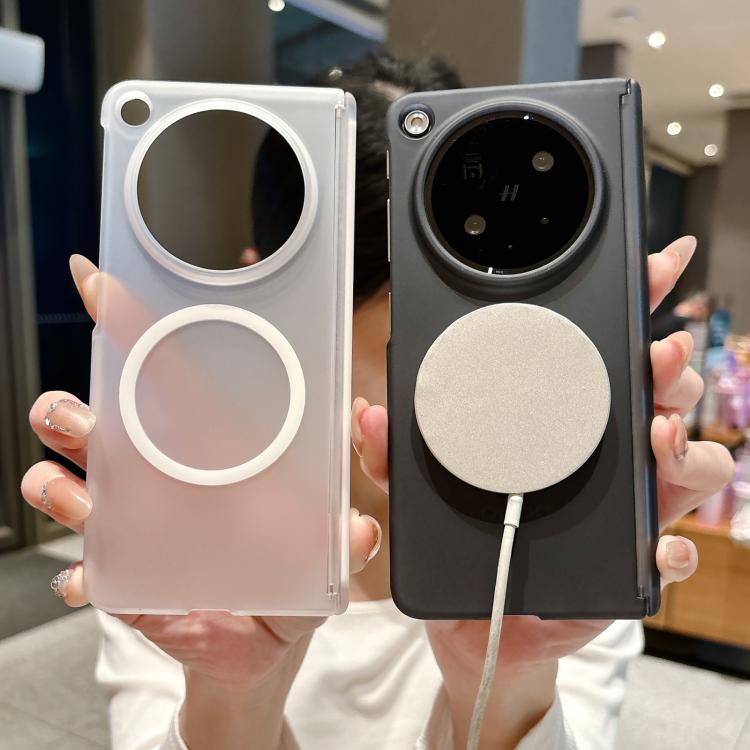 For OPPO Find N6 5G Ice Mist Series Dual Axis Magnetic Phone Case