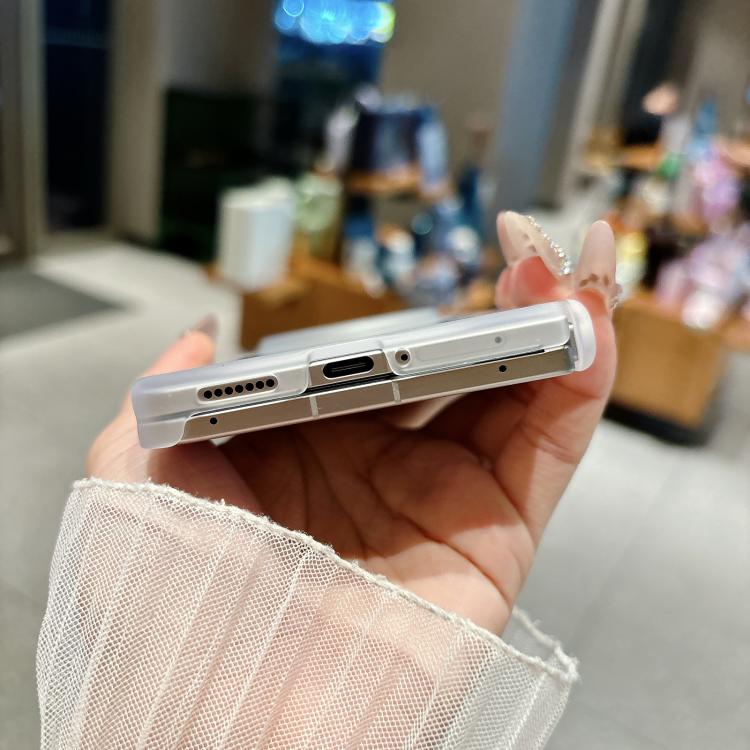 For OPPO Find N6 5G Ice Mist Series Dual Axis Magnetic Phone Case