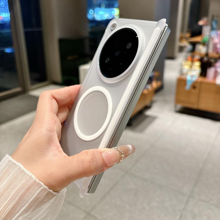 For OPPO Find N6 5G Ice Mist Series Dual Axis Magnetic Phone Case