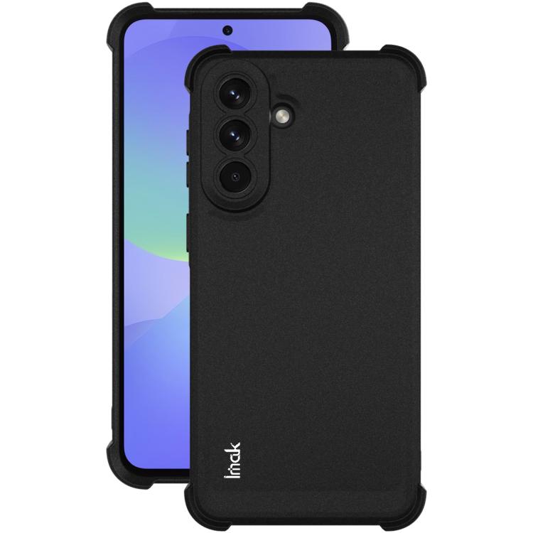 For Samsung Galaxy A57 5G imak Shockproof Airbag TPU Phone Case - Matte Black