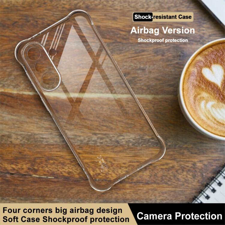 For Samsung Galaxy A37 5G imak Shockproof Airbag TPU Phone Case - Transparent