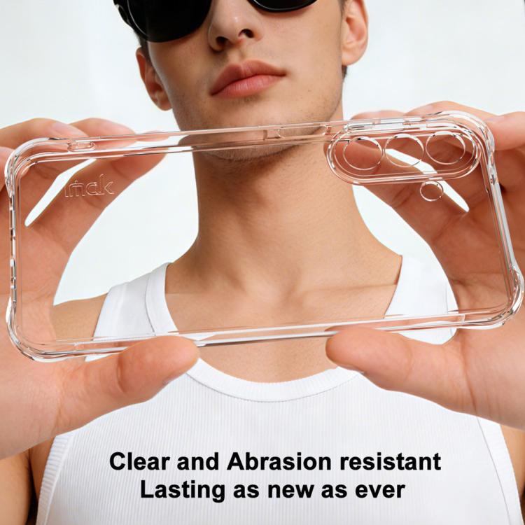 For Galaxy A27 5G imak Shockproof Airbag TPU Phone Case - Transparent