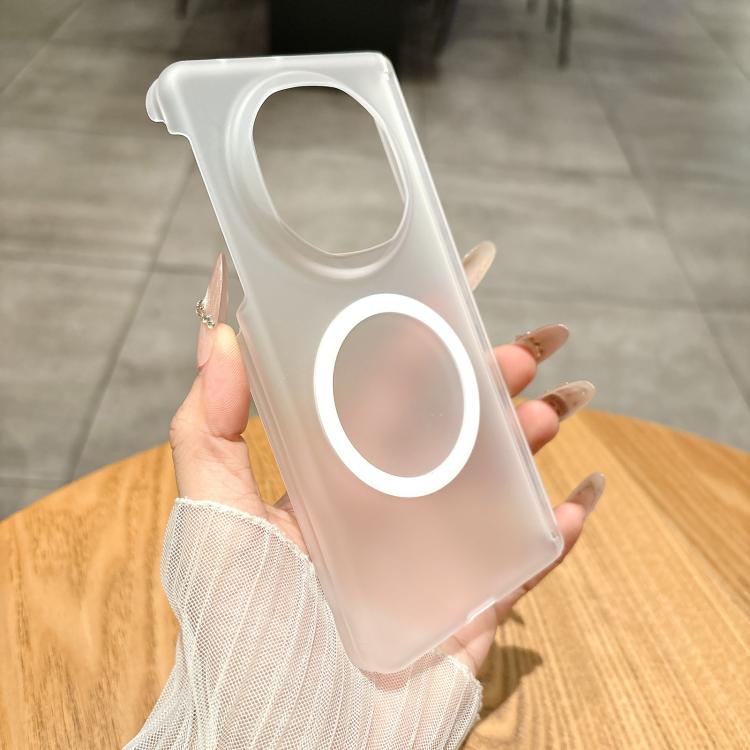 For Huawei Mate X7 Ice Mist Series Dual Axis Magnetic Phone Case