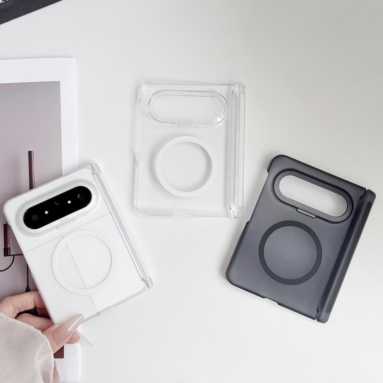 For Huawei Pura X Max Ice Mist Series Dual Axis Magnetic Phone Case