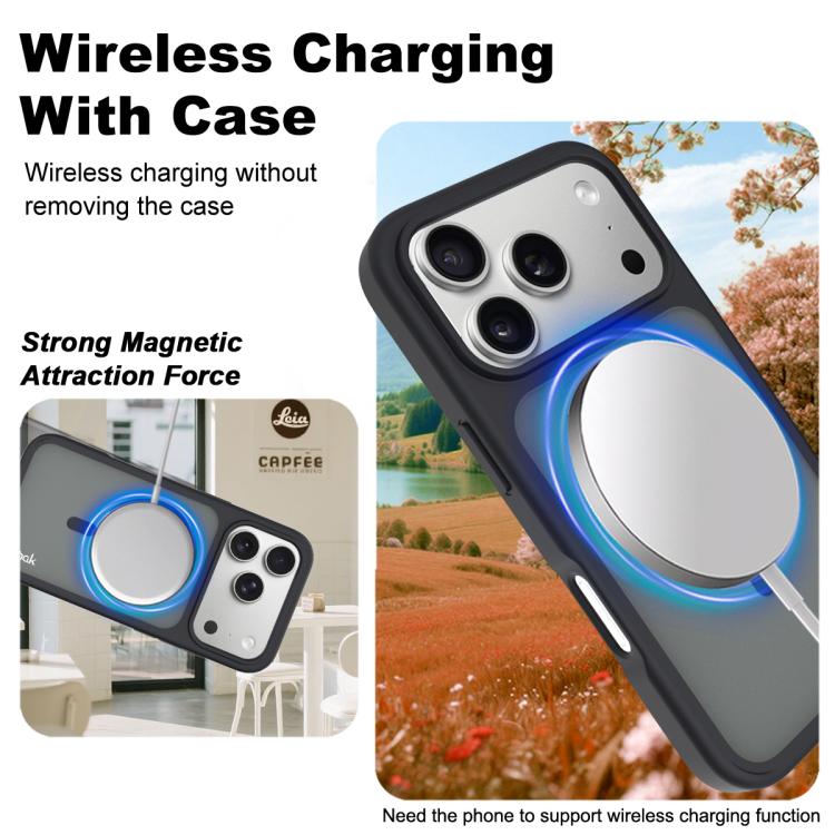 For iPhone 17 Pro imak UX-9C Series Magnetic Shockproof PC + TPU Phone Case
