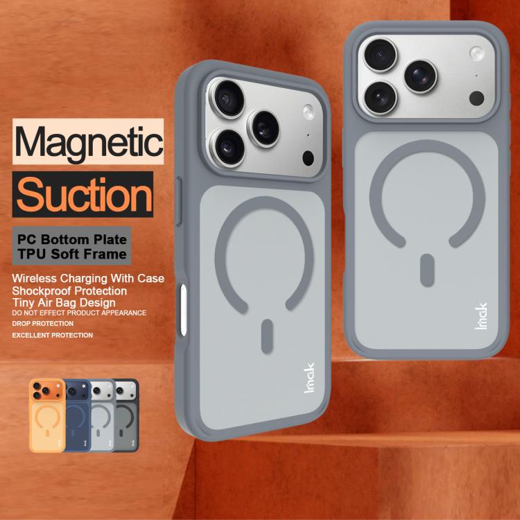 For iPhone 17 Pro imak UX-9C Series Magnetic Shockproof PC + TPU Phone Case