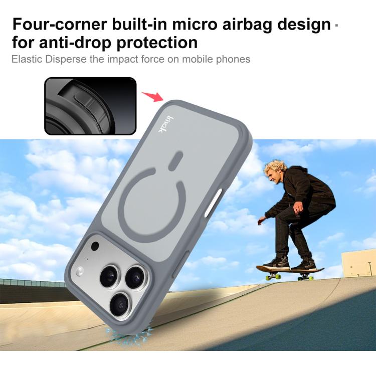 For iPhone 17 Pro imak UX-9C Series Magnetic Shockproof PC + TPU Phone Case