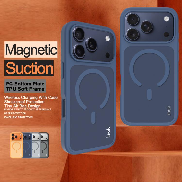 For iPhone 17 Pro imak UX-9C Series Magnetic Shockproof PC + TPU Phone Case
