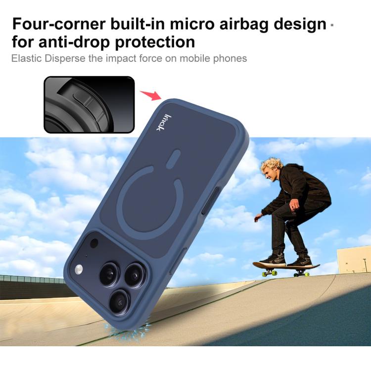 For iPhone 17 Pro imak UX-9C Series Magnetic Shockproof PC + TPU Phone Case