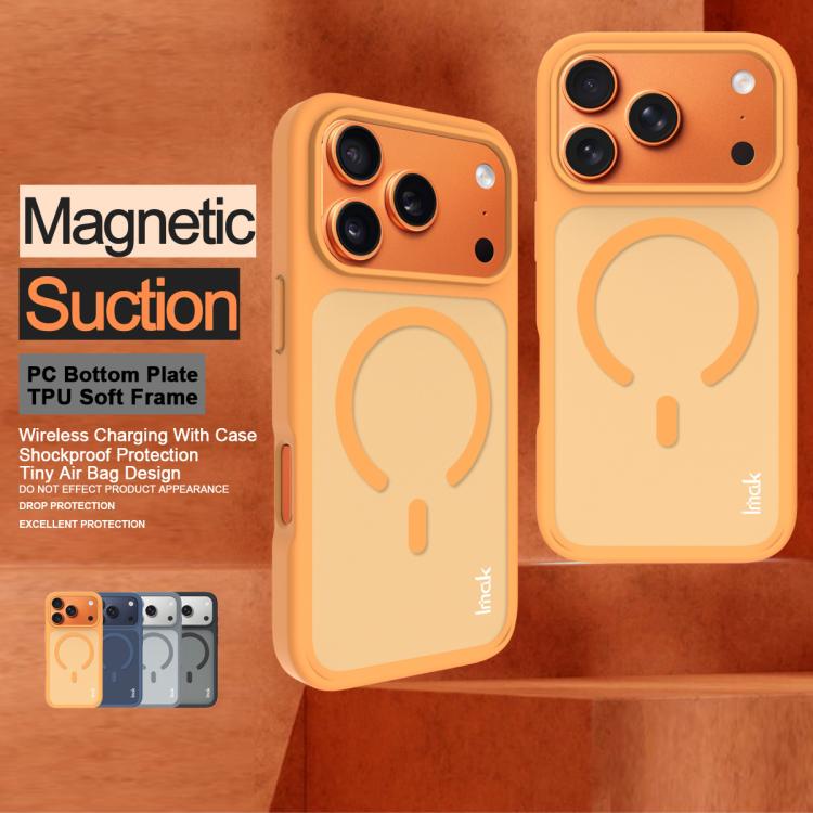 For iPhone 17 Pro imak UX-9C Series Magnetic Shockproof PC + TPU Phone Case