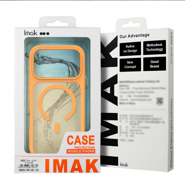 For iPhone 17 Pro imak UX-9C Series Magnetic Shockproof PC + TPU Phone Case