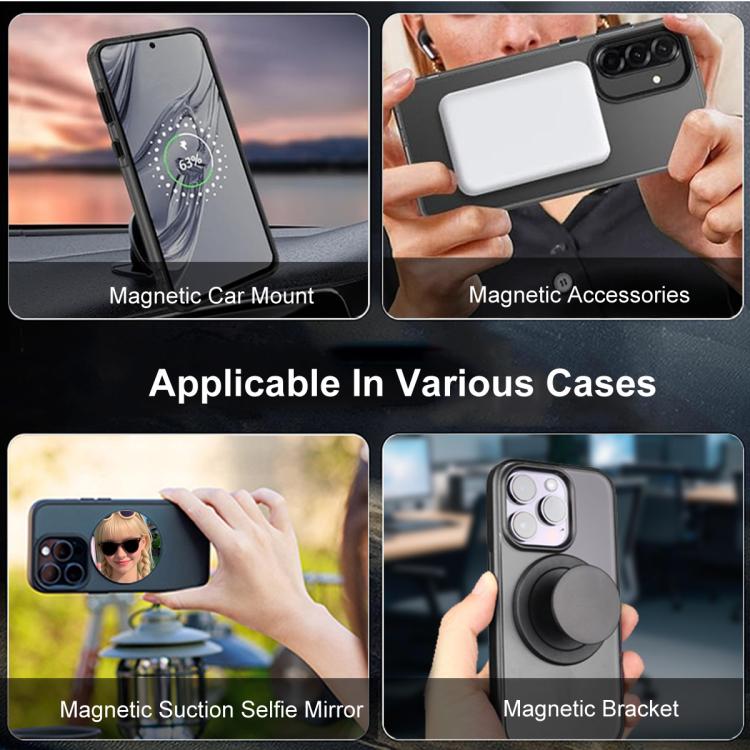 For iPhone 17 Pro Max imak UX-9C Series Magnetic Shockproof PC + TPU Phone Case