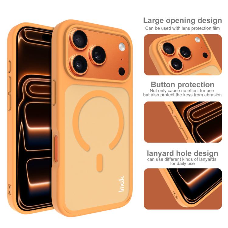 For iPhone 17 Pro Max imak UX-9C Series Magnetic Shockproof PC + TPU Phone Case