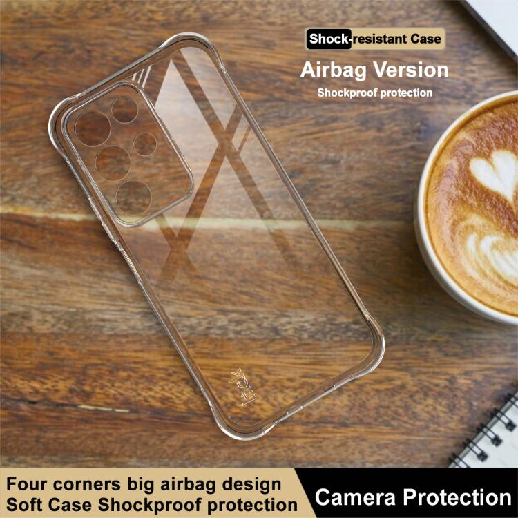 For Realme C85 5G / 15X 5G India imak Shockproof Airbag TPU Phone Case - Transparent