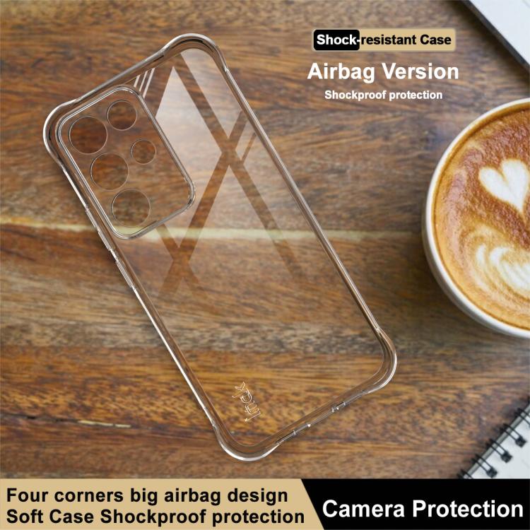 For Realme C85 Pro 4G imak Shockproof Airbag TPU Phone Case - Transparent