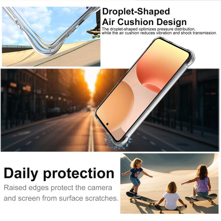For Realme P4x 5G/OnePlus Nord CE6 Lite imak Shockproof Airbag TPU Phone Case - Transparent