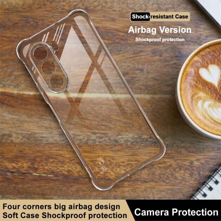 For Realme P4x 5G/OnePlus Nord CE6 Lite imak Shockproof Airbag TPU Phone Case - Transparent
