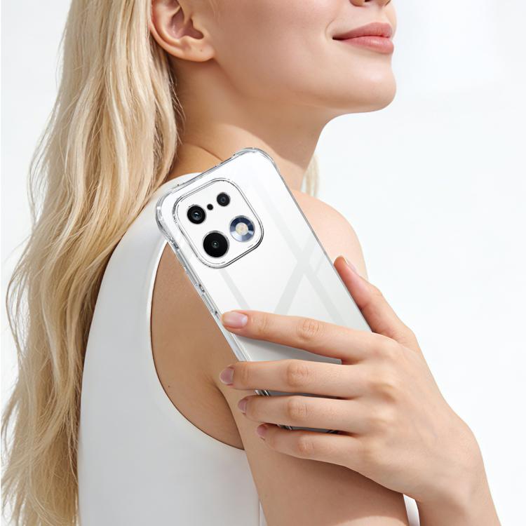 For Realme 16 Pro 5G Global imak Shockproof Airbag TPU Phone Case - Transparent