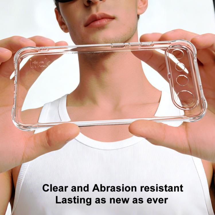 For Realme 16 5G imak Shockproof Airbag TPU Phone Case - Transparent