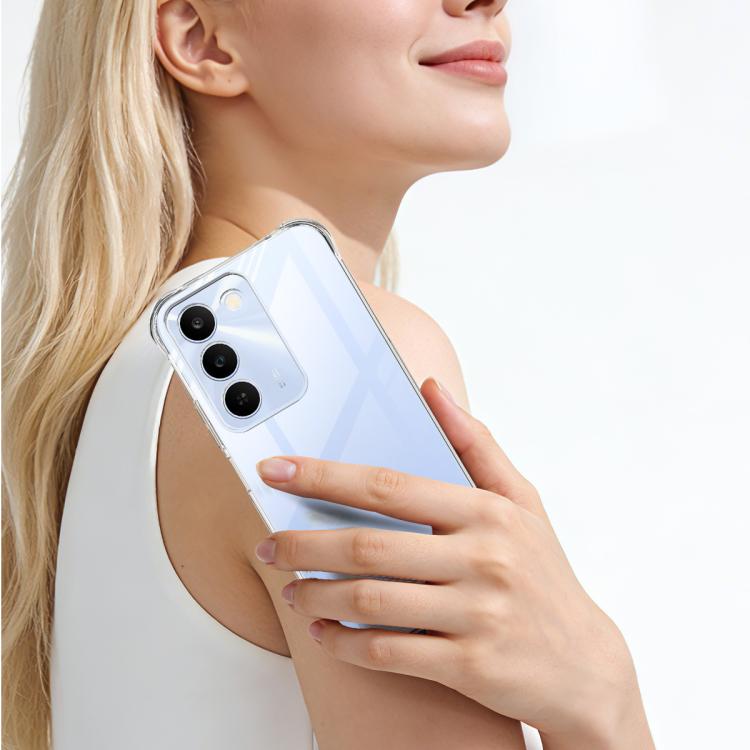 For Realme C83 5G/P4 Lite 5G/C100 5G imak Shockproof Airbag TPU Phone Case - Transparent