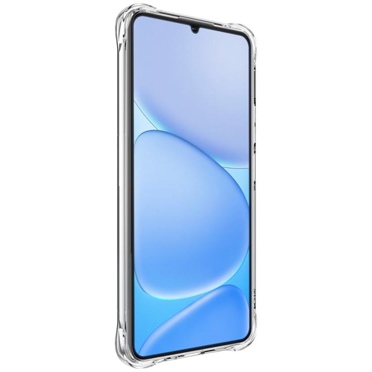 For Realme Note 80 4G imak Shockproof Airbag TPU Phone Case - Transparent