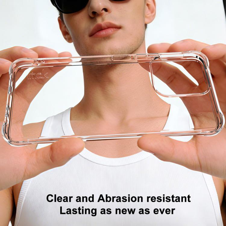 For Realme Note 70T 4G imak Shockproof Airbag TPU Phone Case - Transparent