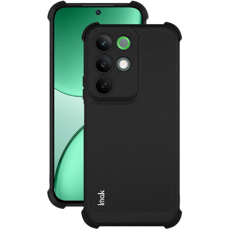 For Realme C85 5G / 15X 5G India imak Shockproof Airbag TPU Phone Case - Matte Black