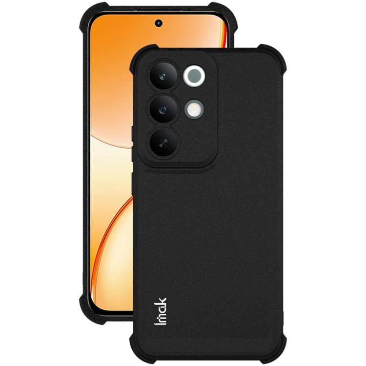 For Realme C85 Pro 4G imak Shockproof Airbag TPU Phone Case - Matte Black