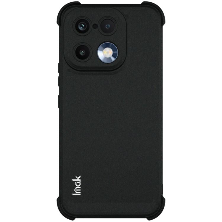 For Realme 16 Pro 5G Global imak Shockproof Airbag TPU Phone Case - Matte Black