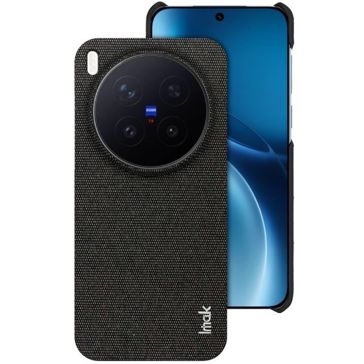 For vivo X300 Pro imak Ruiyi Series Cloth Texture PU + PC Phone Case