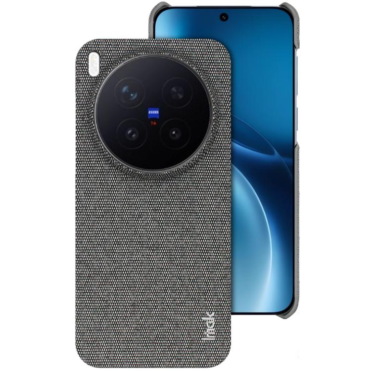 For vivo X300 Pro imak Ruiyi Series Cloth Texture PU + PC Phone Case