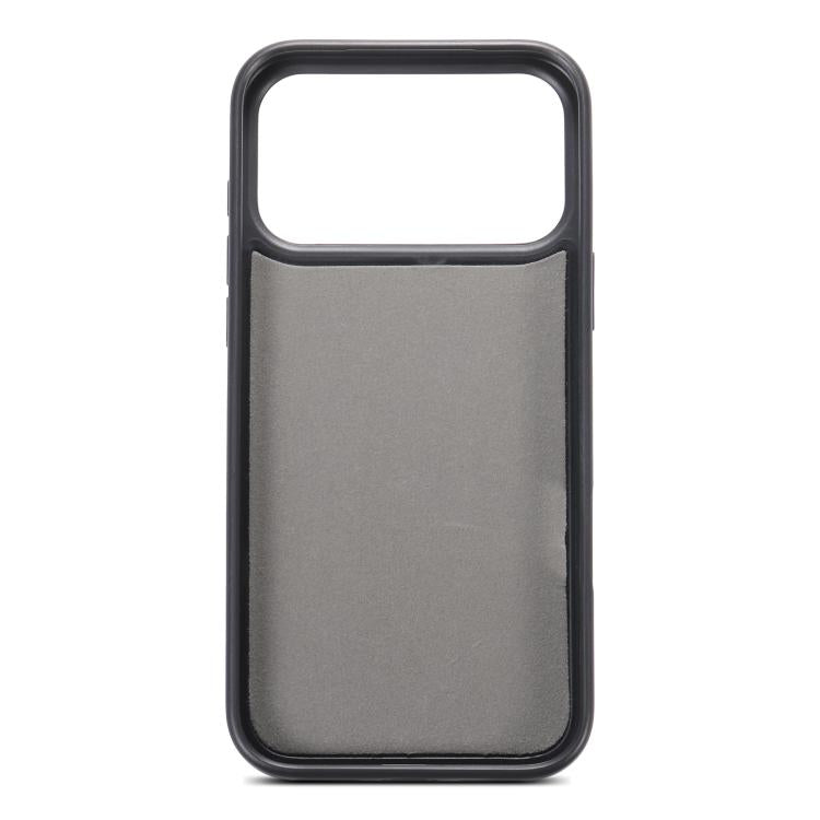 For iPhone 17 ESEBLE Retro Texture Double Buckle Card Slot Phone Case