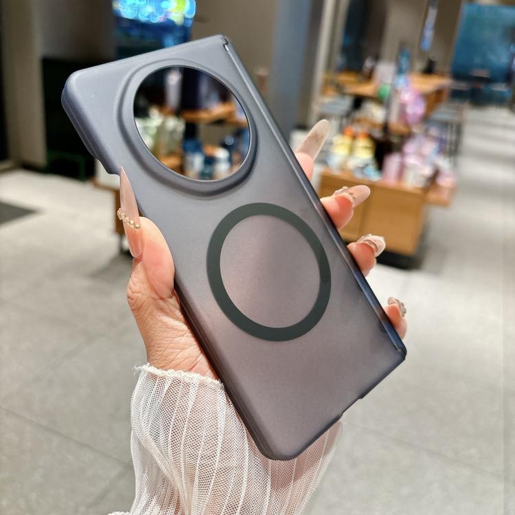 For Honor Magic V6 Ice Mist Series Dual Axis Magnetic Phone Case