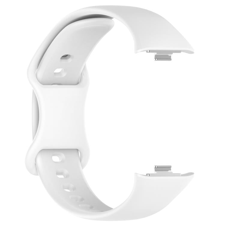 For Xiaomi Band 10 Pro / 9 Pro / Redmi Watch 6 xDfind Solid Color Butterfly Buckle Silicone Watch Band