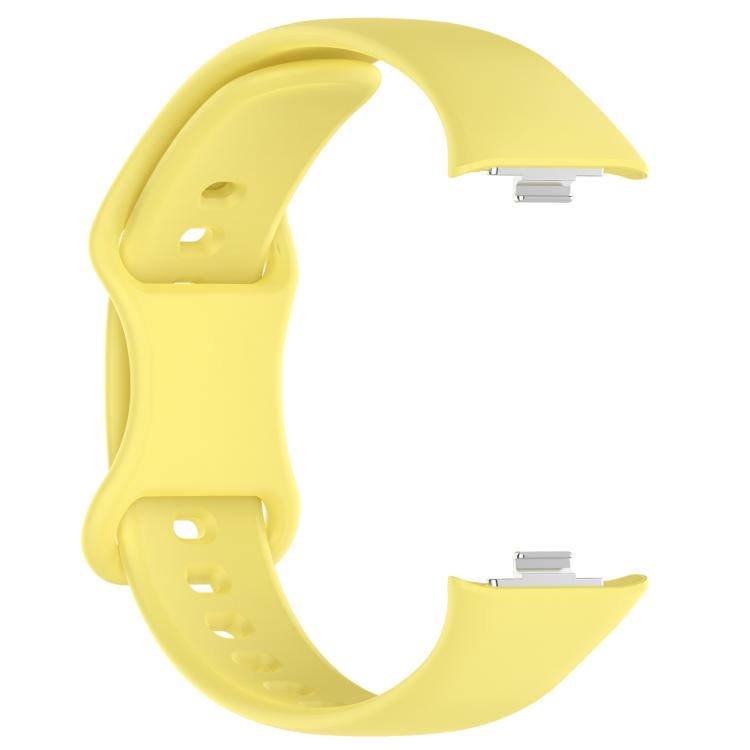 For Xiaomi Band 10 Pro / 9 Pro / Redmi Watch 6 xDfind Solid Color Butterfly Buckle Silicone Watch Band