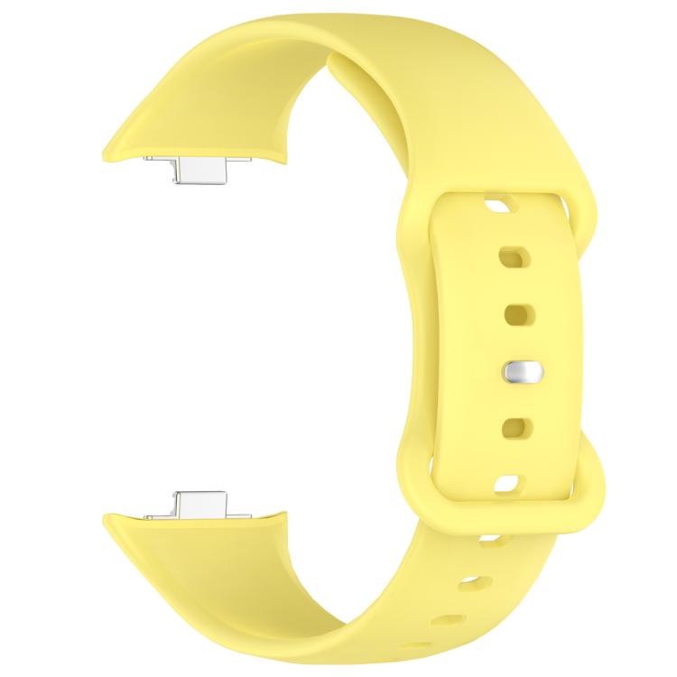 For Xiaomi Band 10 Pro / 9 Pro / Redmi Watch 6 xDfind Solid Color Butterfly Buckle Silicone Watch Band