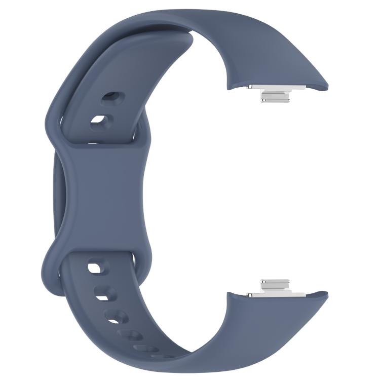 For Xiaomi Band 10 Pro / 9 Pro / Redmi Watch 6 xDfind Solid Color Butterfly Buckle Silicone Watch Band