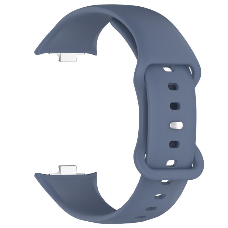 For Xiaomi Band 10 Pro / 9 Pro / Redmi Watch 6 xDfind Solid Color Butterfly Buckle Silicone Watch Band