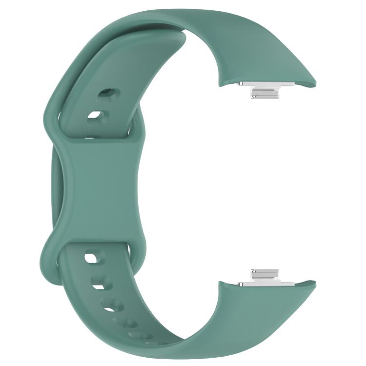 For Xiaomi Band 10 Pro / 9 Pro / Redmi Watch 6 xDfind Solid Color Butterfly Buckle Silicone Watch Band