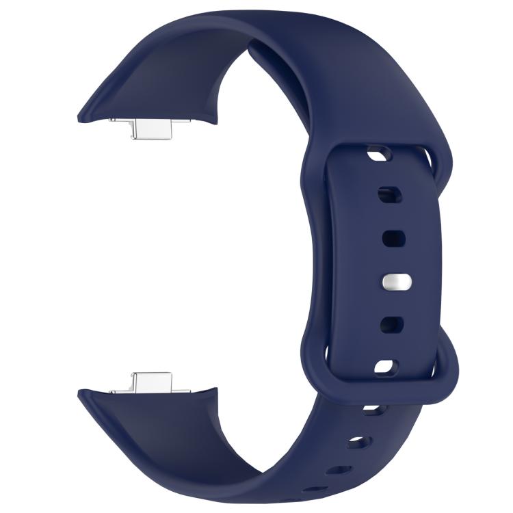 For Xiaomi Band 10 Pro / 9 Pro / Redmi Watch 6 xDfind Solid Color Butterfly Buckle Silicone Watch Band