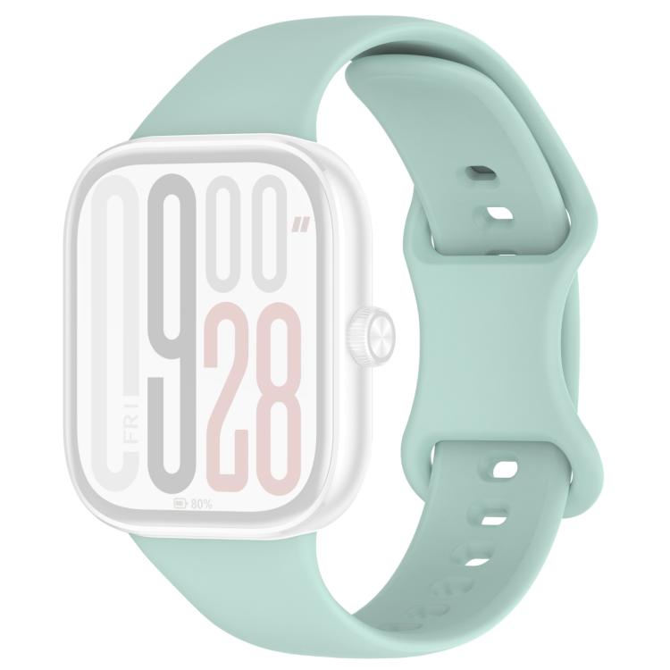 For Xiaomi Band 10 Pro / 9 Pro / Redmi Watch 6 xDfind Solid Color Butterfly Buckle Silicone Watch Band