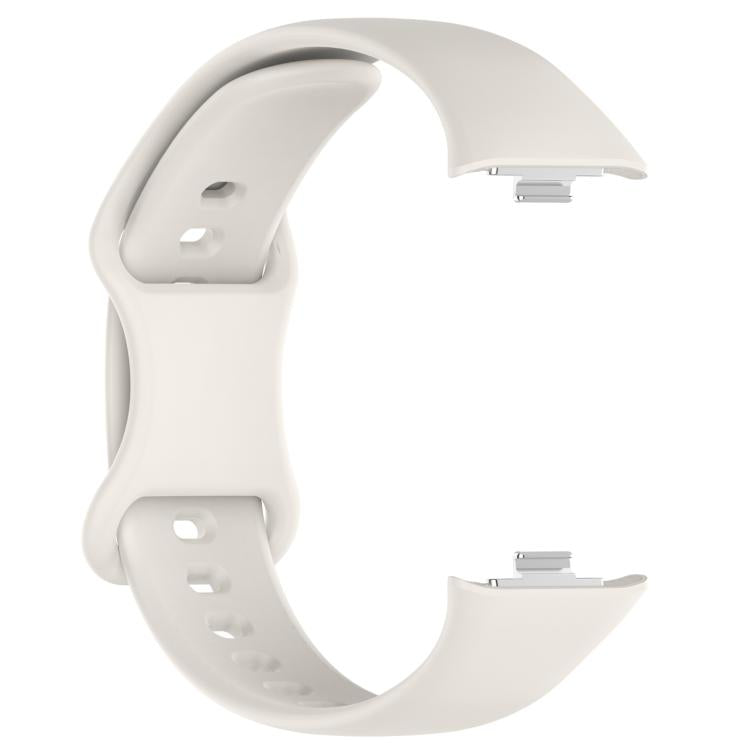 For Xiaomi Band 10 Pro / 9 Pro / Redmi Watch 6 xDfind Solid Color Butterfly Buckle Silicone Watch Band
